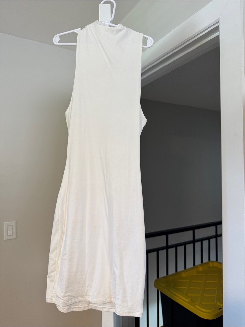 naked wardrobe Cream Sleeveless Tank Chemise